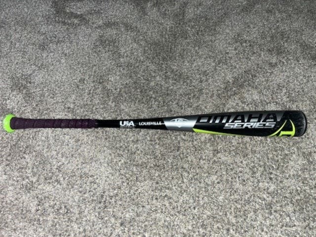 Used Louisville Slugger Alloy Omaha Bat (-10) 19 oz 29"