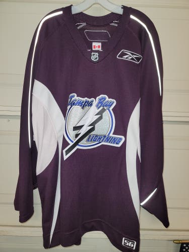 Pro Stock Vintage Tampa Bay Lightning Practice Jersey