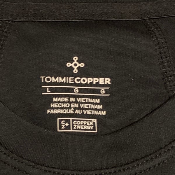 Best Buy: Tommie Copper Men's Short Sleeve Shoulder Support Shirt Black  0873MR-0101-06