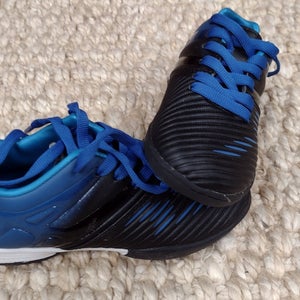 Vizari Kids Liga in Indoor Soccer Shoes | Blue/Black Size Y-10| VZSE93359Y-10