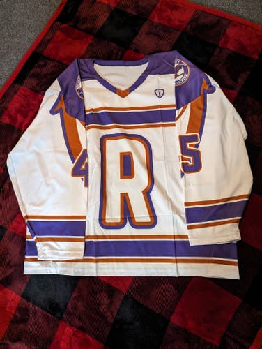 Rochester Bats #35 White New XXXL Men's Adrenaline Jersey