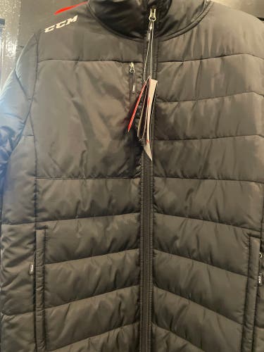 CCM Adult Small Quilted Winter Jacket