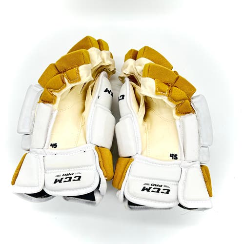 Used Pro Stock CCM HG97 Gloves - Vegas Golden Knights (NHL)