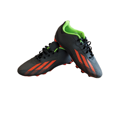 Black Used Unisex Size 6.0 (Women's 7.0) Molded Cleats Adidas Cleats