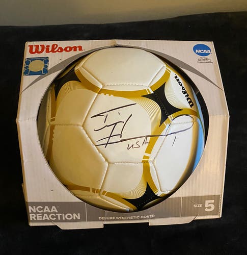 Tim Howard Signed Ball