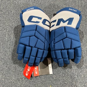 New Blue Colorado Avalanche CCM HGTKXP Pro Stock Gloves Maltsev 14”