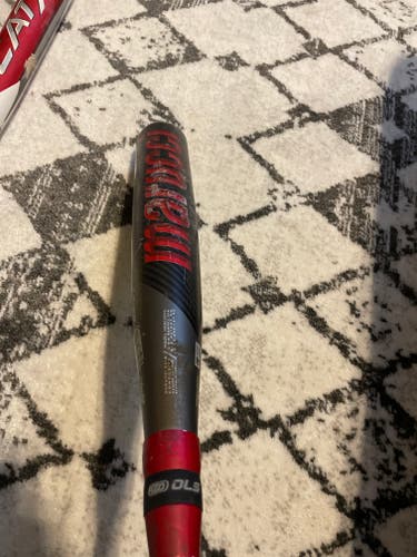 Used USSSA Certified 2022 Marucci Composite CAT 9 Composite Bat (-5) 27 oz 32"