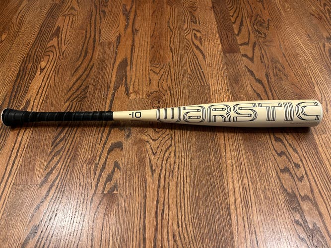 Used USSSA Certified 2022 Warstic Alloy Bonesaber Bat (-10) 20 oz 30"