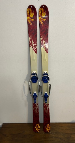 Karhu Bertha Women's Telemark Skis 165 cm. Black Diamond O1 Small Bindings TUNED