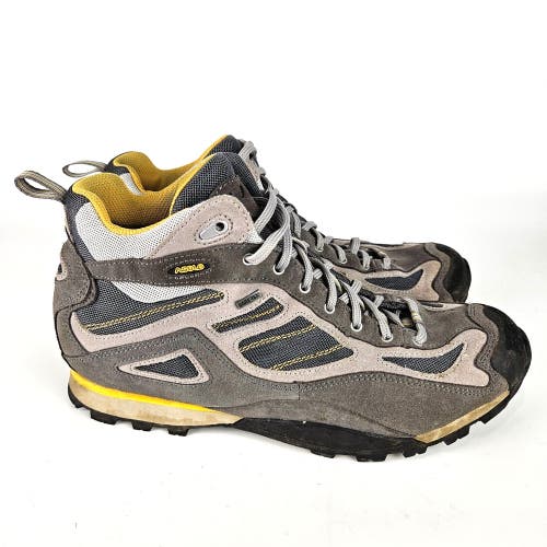 Asolo Amazon GV Gore-Tex Womens Size: 10  Mountaineering Hiking Boots Grey Suede