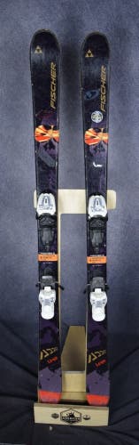 FISCHER ADDICT TEAM SKIS SIZE 141 CM WITH MARKER BINDINGS