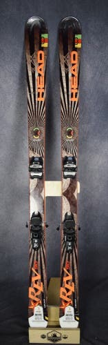 HEAD REV 90 SKIS SIZE 184 CM WITH NEW MARKER BINDINGS