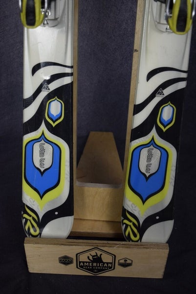 K2 LOTTA LUV SKIS SIZE 156 CM WITH MARKER BINDINGS