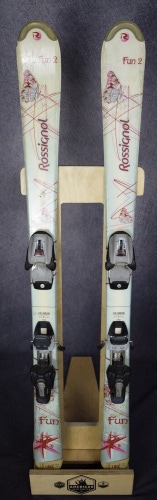 ROSSIGNOL FUN 2 SKIS SIZE 120 CM WITH MARKER BINDINGS