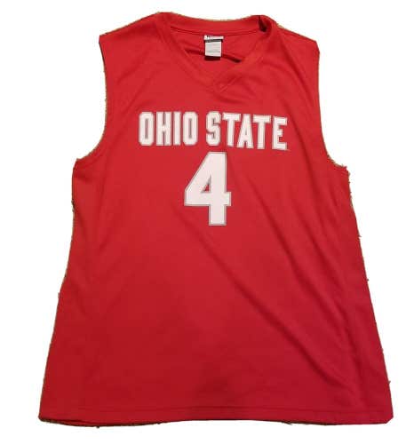 Ohio State Buckeyes #4 Basketball Jersey Scarlet - Men’s XL - NCAA - Aaron Craft