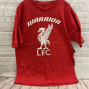Warrior Adult Unisex Liverpool LFC WSTM214 Size XLarge Red White SS Tshirt NWT