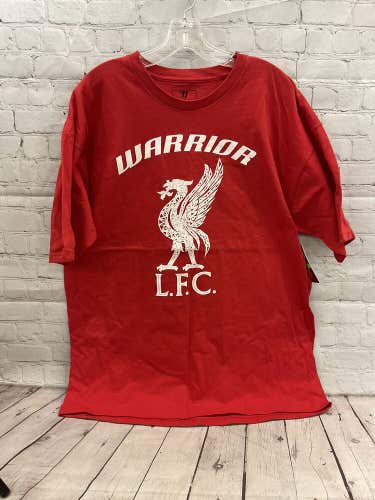 Warrior Adult Unisex Liverpool LFC WSTM214 Size XLarge Red White SS Tshirt NWT