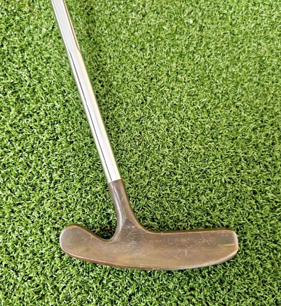 Acushnet Bulls Eye Blade Putter  /  RH  /  Fluted Steel ~35"  /  jd8396