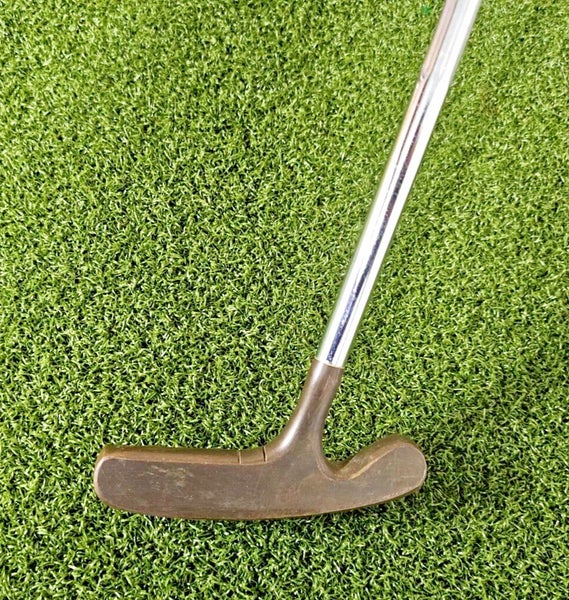 Acushnet Bulls Eye Blade Putter  /  RH  /  Fluted Steel ~35"  /  jd8396