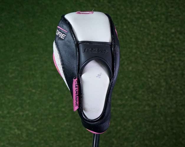 CLEVELAND LADIES HIBORE IRONS 9 RESCUE / HYBRID HEADCOVER GOLF WOMEN’S ~ L@@K!!