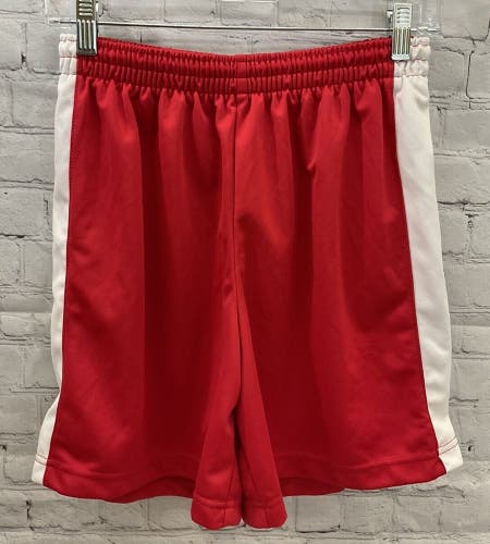 High Five Adult Unisex Odyssey Size Medium Red White Soccer Shorts New