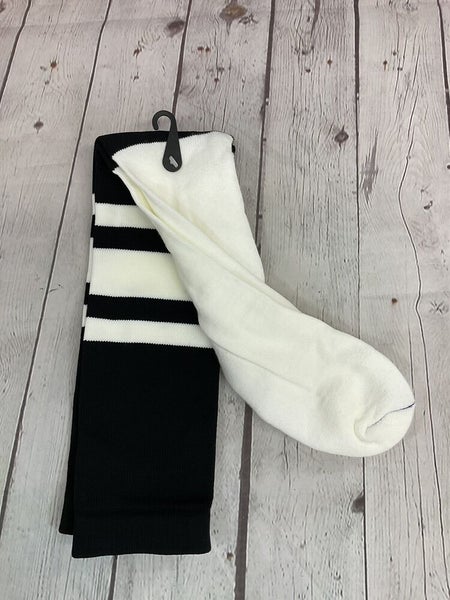 All Star Unisex Pro Cushion NCAA Official Size Large Black White Sport Socks NEW