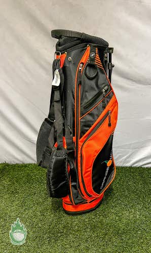 New Orange Whip Stand Bag Golf Bag 4-Way Orange/Black