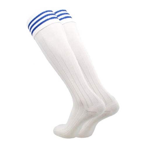 Pearsox Youth Unisex Euro 3 Stripe Knee High Soccer Athletic Socks NWT