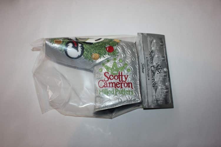 NEW SCOTTY CAMERON 2023 JOHNNY CLAUS PUTTER HEADCOVER