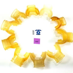 10x MouthPiece Lot Scuba Diving Snorkel 2nd Stage Regulator  USED Mouth Piece