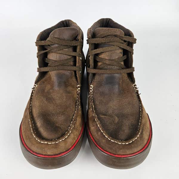 Keen Timmons Mens Brown Leather Chukka High Ankle Boots  display picture 2