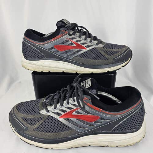 BROOKS ADDICTION 13 Men's 12 Running Athletic Shoes Sneakers Gray 1102611D080