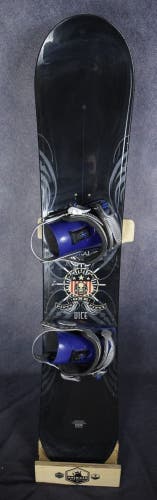 5150 VICE SNOWBOARD SIZE 150 CM WITH PLASMA LARGE BINDINGS