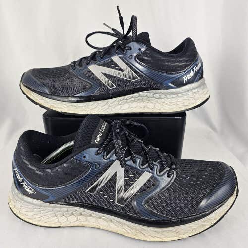 Size 12.5 - New Balance Fresh Foam 1080v7 Black White Athletic Running Shoes Men