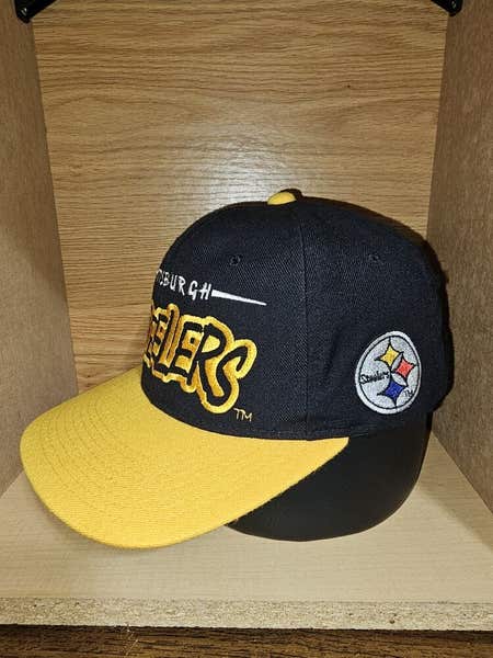 Vintage Pittsburgh Steelers 1990s Starter Wool Bubble Letter