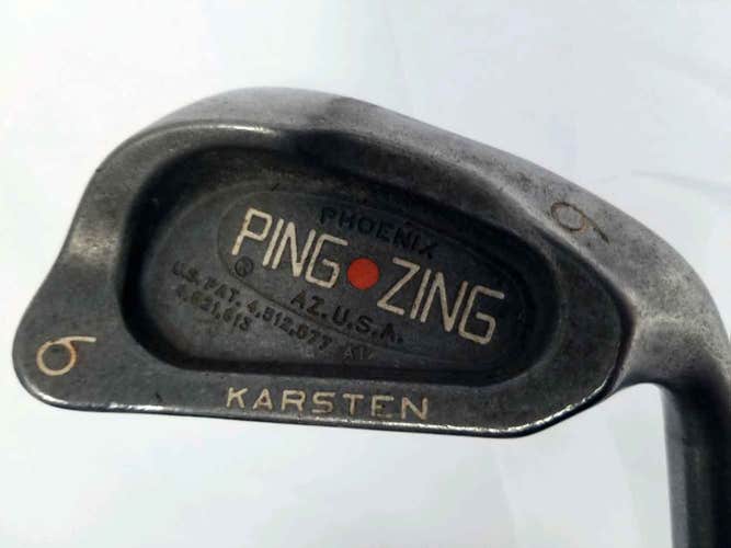 Ping Zing 6 Iron 6 Iron Orange Dot (Steel Karsten JZ  Regular) 6i
