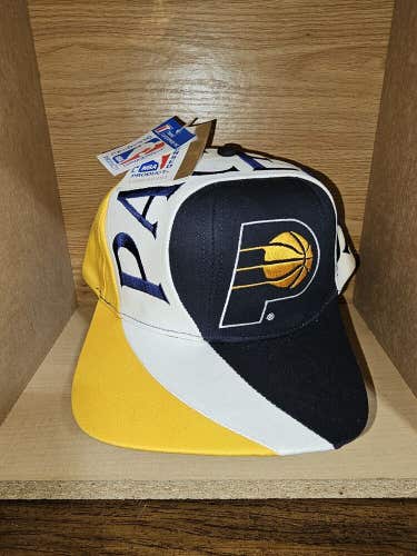 NEW Vintage Rare Indiana Pacers NBA Basketball Sports Swill Twins Hat Snapback