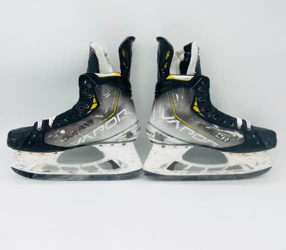 Custom Gold Bauer Vapor Hyperlite Hockey Skates-8 D/A-272-LS Pulse TI
