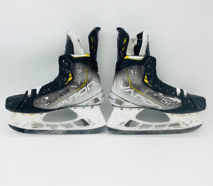 Custom Gold Bauer Vapor Hyperlite Hockey Skates-8 D/A-272-LS Pulse TI