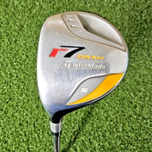 TaylorMade r7 Draw 5 Wood  /  Left-Handed LH  /  Ladies Graphite ~41.5" / jd6732