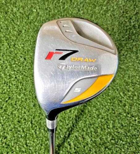 TaylorMade r7 Draw 5 Wood  /  Left-Handed LH  /  Ladies Graphite ~41.5" / jd6732