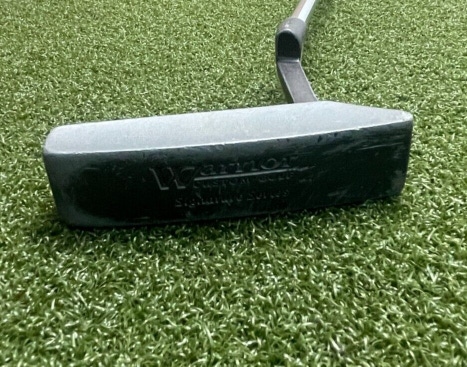 Warrior Custom Golf Signature Series Blade Putter  / RH /  Steel ~35.5"/  jj8403