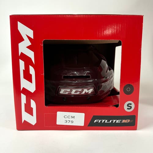 Brand New Fitlite 3DS Helmet - Maroon - Small - #CCM379