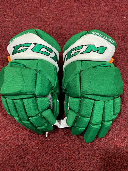 University Of North Dakota CCM Jetspeed 14" Pro Stock Gloves Item#NDGG