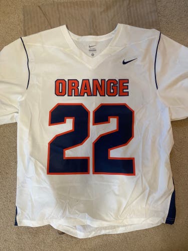 Syracuse Lacrosse #22 Nike Jersey - Size Large