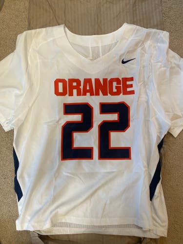 Syracuse Lacrosse #22 Nike Jersey - Size Large