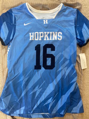 Women’s Hopkins Lacrosse Nike Jersey - Size Medium