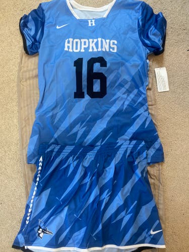 Women’s Hopkins Lacrosse Nike Full Set - Size Medium