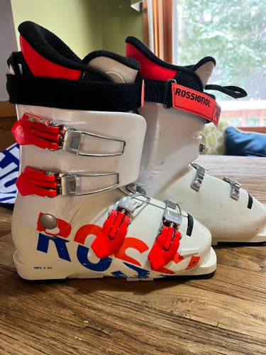 Used Kid's Rossignol Racing Hero JR 65 Ski Boots