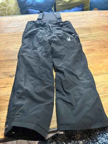 Black Used Size 10 Kids Unisex Spyder Pants